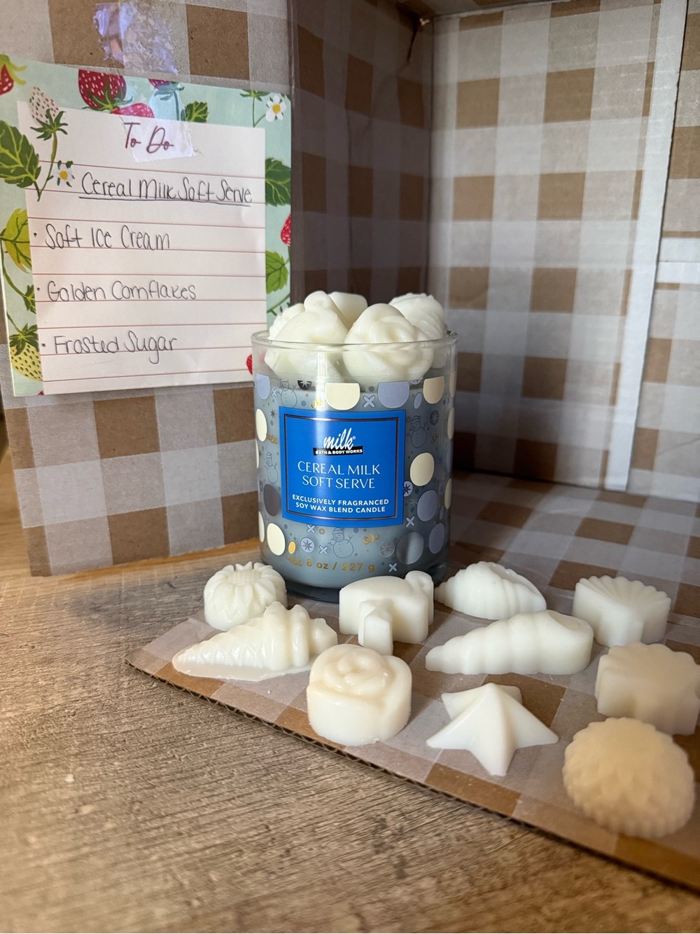 Cereal Milk Soft Serve wax melts